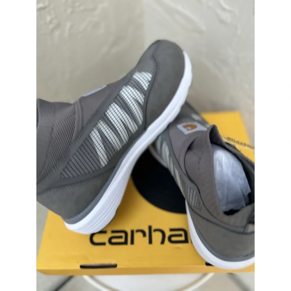 Carhartt Haslett Nano Toe SD Work Shoes Gray Men's Size 8.5W